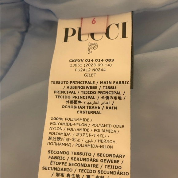 Emilio Pucci Multicolor Kids Vest - Picture 3 of 4